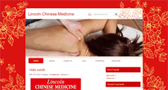 Desktop Screenshot of lincolnchinesemedicine.co.nz